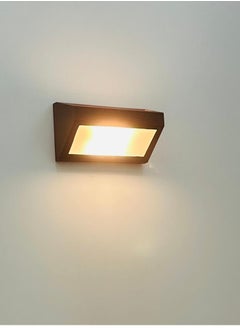 ماركة غير محددة ابليك جداري اطار نحاسي تثبيت على الحائط الخارجي قاعدة اللمبه E27 مقاس 27*15 سم  - Image 4