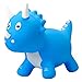 PlayZap Dinosaur Bouncy Horse Hopper Bouncy Animals Hopper for Toddlers Inflatable Jumping Ride on Dinosaur Triceratops Hopper Kids Hopping Toys for 18M 2 3 Years Old Kids Boys Girls Gifts - Image 3