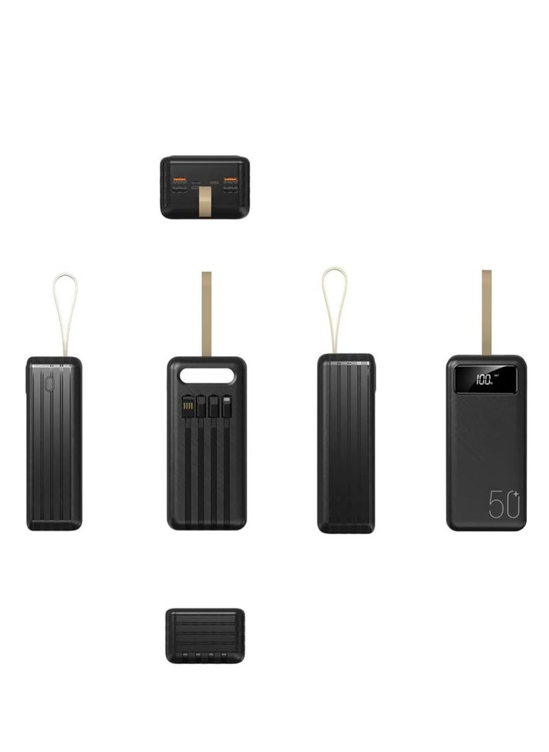 Gravity 🔋 Power Bank Portable Charger 50000mAh – Ultra-High Capacity External Battery for iPhone 12, Xiaomi, Samsung, Huawei & More - Image 3