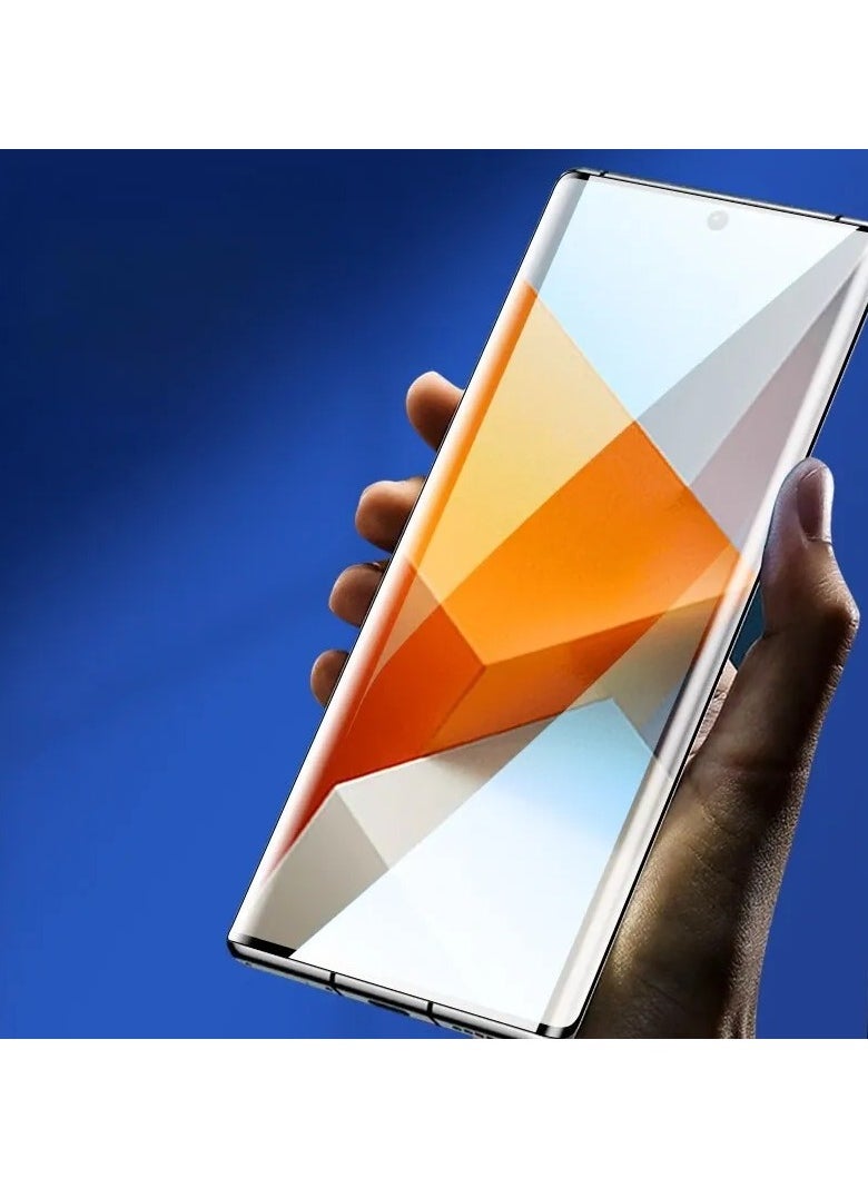 Generic - Screen Protector for Xiaomi Redmi Note 13 Pro Plus Tempered Glass Screen Protector Full Screen Coverage Glass Anti-Fingerprint Scratch Resistant HD Clear for Redmi Note 13 Pro Plus - Image 1