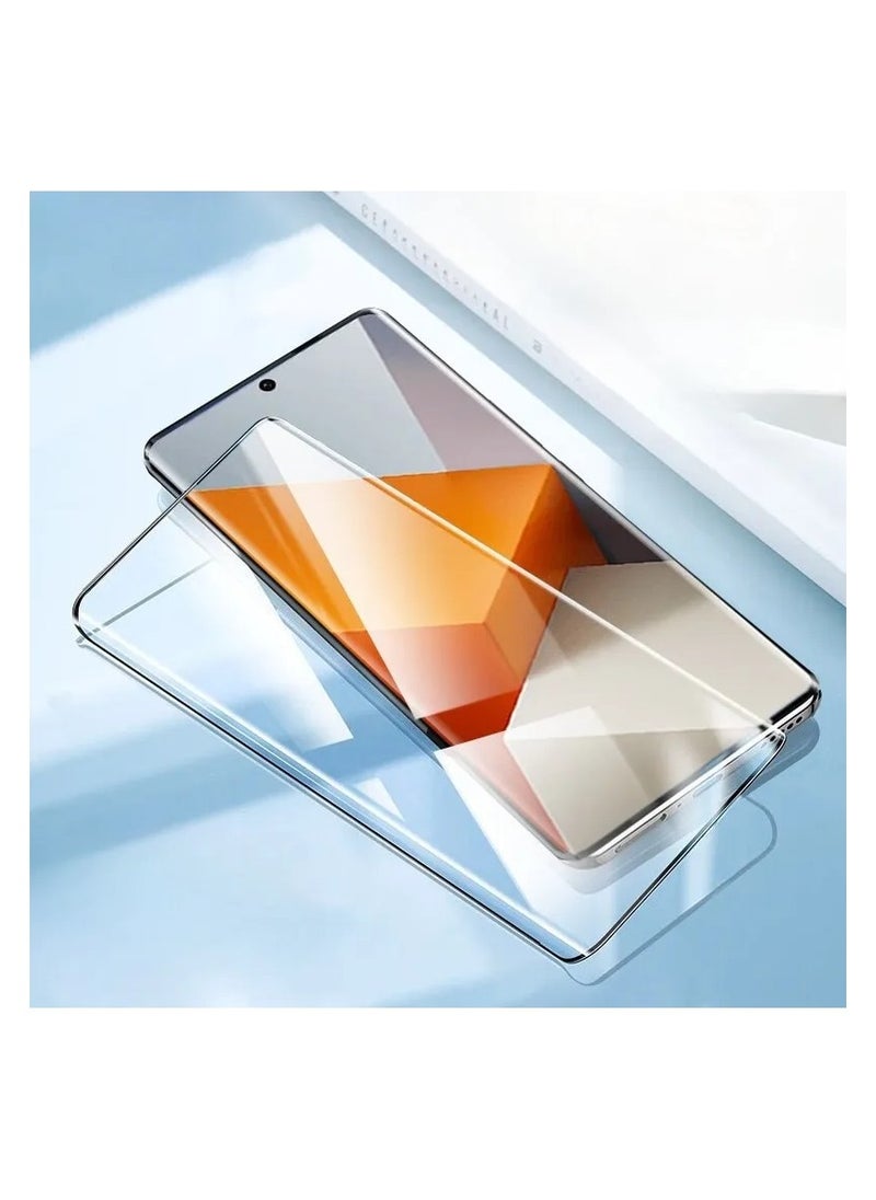 Generic - Screen Protector for Xiaomi Redmi Note 13 Pro Plus Tempered Glass Screen Protector Full Screen Coverage Glass Anti-Fingerprint Scratch Resistant HD Clear for Redmi Note 13 Pro Plus - Image 1