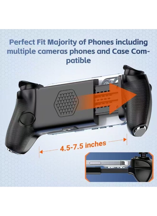 General - Professional Stretch Gamepad Gamwing Aobing Max Type-C Wired & Bluetooth Gaming Controller compatible with Android iOS PC Switch Steam Xbox PS with Hall Joysticks Hall Trigger Turbo - Image 1