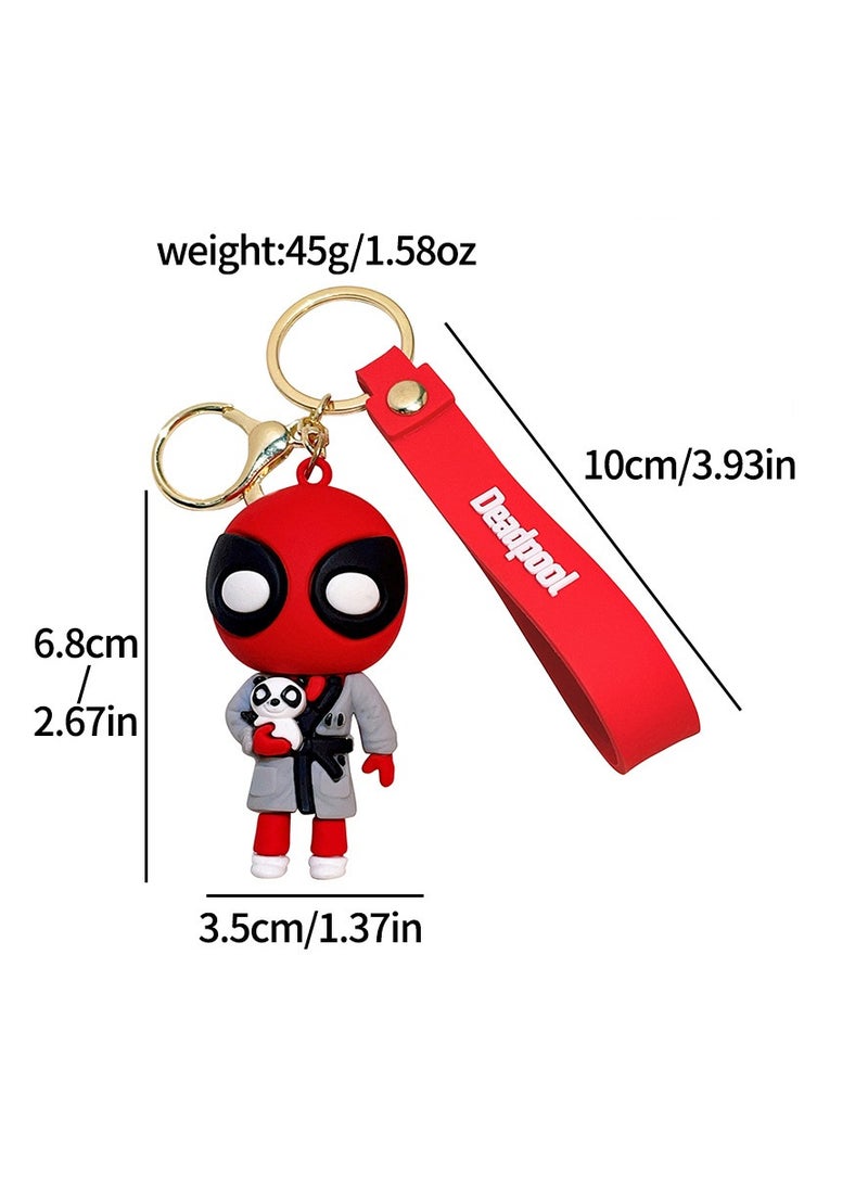 5pc Deadpool  Wolverine Deadpool Pendant Figure Doll Toy - Image 4