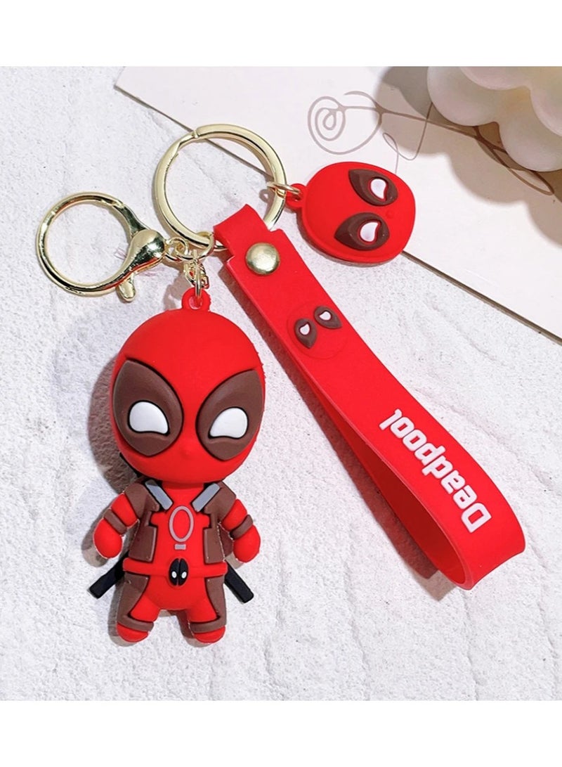 5pc Deadpool  Wolverine Deadpool Pendant Figure Doll Toy - Image 5