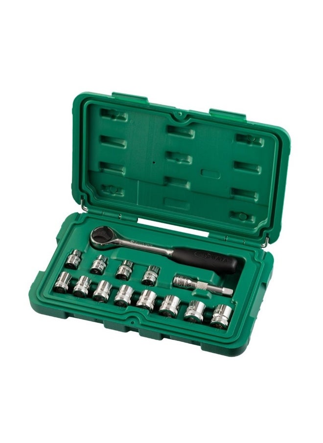 Sata SATA ST09523 14-Piece 3/8" Drive 6 Point Metric Socket Set  - Image 2