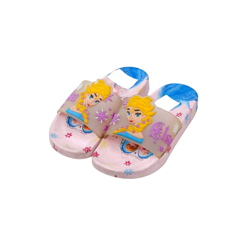 Frozen Elsa White Slipper for Kids Size 31 - 2605 - Image 1
