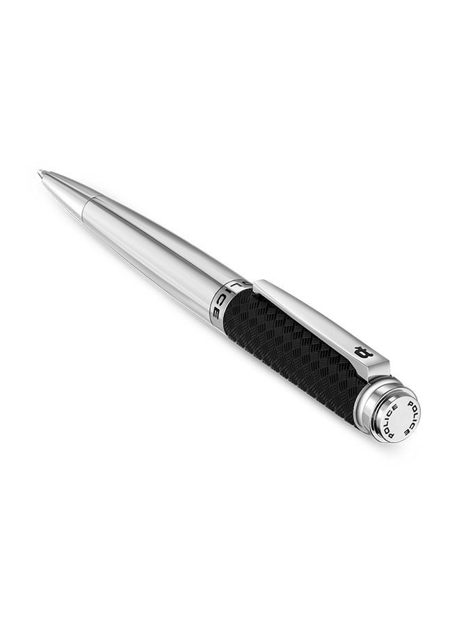 POLICE Silver Finish Ballpoint Pen Smooth Writing - Image 5