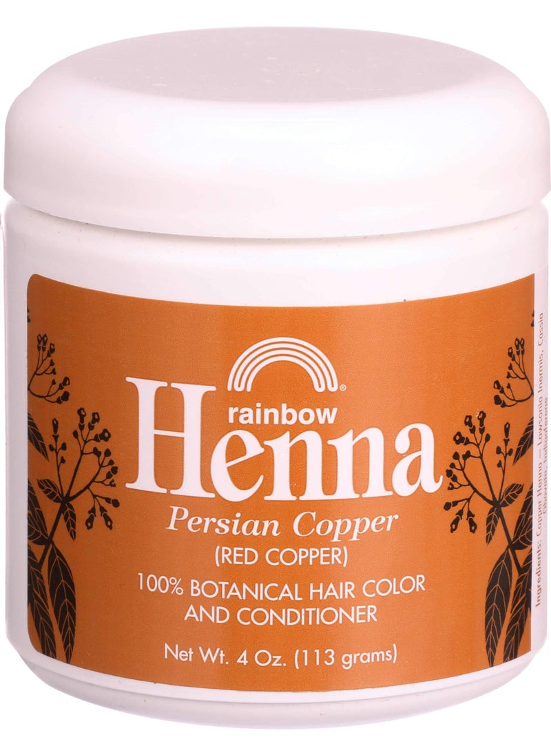 Rainbow Research Rainbow Research Henna Hair Color and Conditioner Persian, Copper Red, 4 Fluid Ounce 