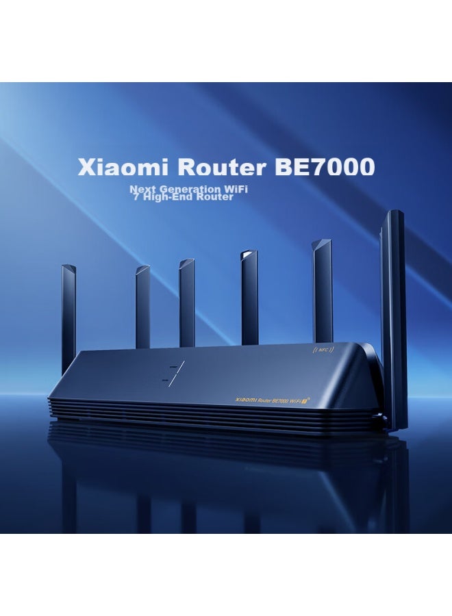 M I Xiaomi Be7000 Wifi 7, Qualcomm's New Generation Enterprise-grade Chip, 8 Independent Signal Amplifiers, 4 2.5g Network Ports And Usb 3.0, Home Router - Image 1