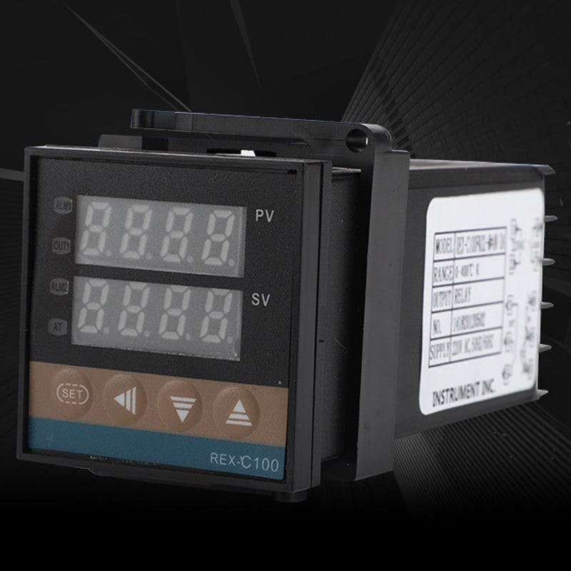 مدراج حراري رقمي: دقة عالية تبلغ 0.1 درجة مئوية - تقنية PID للتعديل السريع على درجة الحرارة، غلاف قابل للإزالة للمنشأت الزراعية والصناعات الكهربائية والكيماوية والقالبية - Image 2