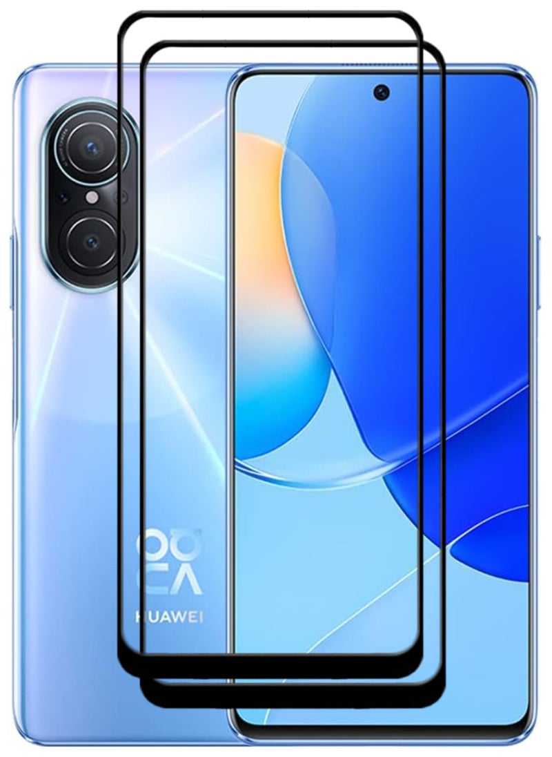ACLIX 2 Pieces Antistatic ESD Dustproof Premium Quality High Definition Tempered Glass Screen Protector Designed For Huawei nova 9 SE - Image 1