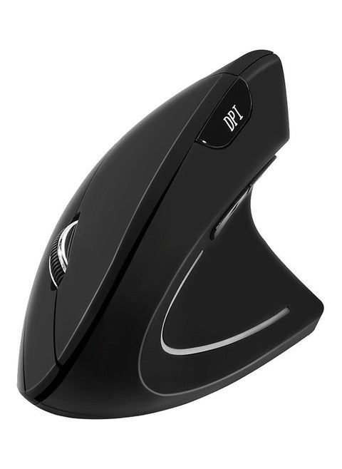 Wireless Bluetooth Vertical Mouse Black