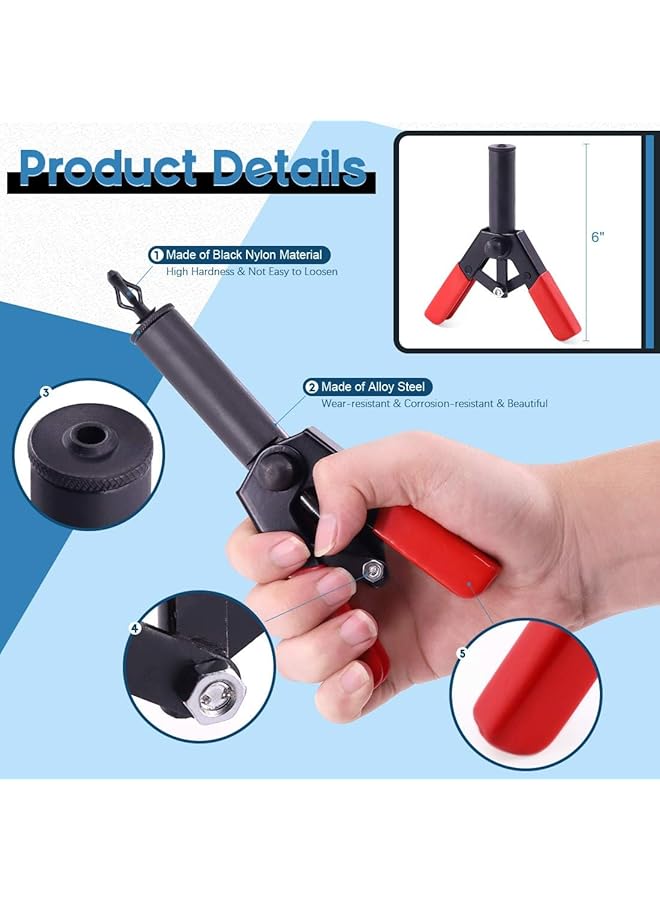 Plastic Rivet Set, 42 Pcs Rivets Set With Fastener Removal Tool, Durable Plastic Rivets For Automotive, Home And Diy Projects, Easy Operation, Ideal For Beginners And Professionals - Image 3