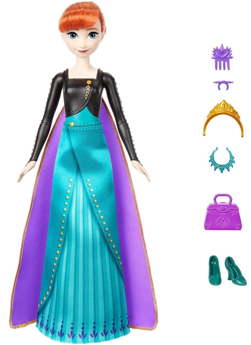 Disney FROZEN Disney Frozen Spin And Reveal - Anna Doll  - Image 1