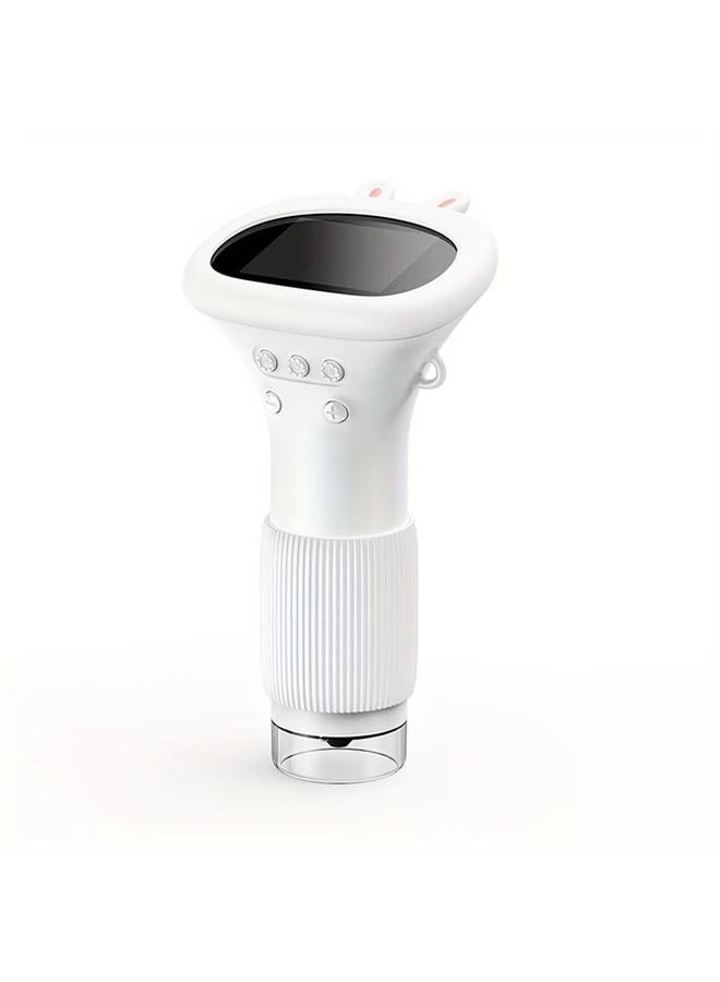 White USB Microscope 1000x Magnification Portable Science Toy for Kids - Image 1