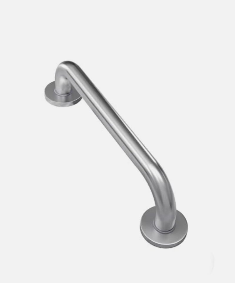 Stainless Steel Grab Bar, 12 Inch, Brushed Nickel Finish, Safety Handle for Bathroom, Wall Mounted Support Rail 30 cm - Image 1
