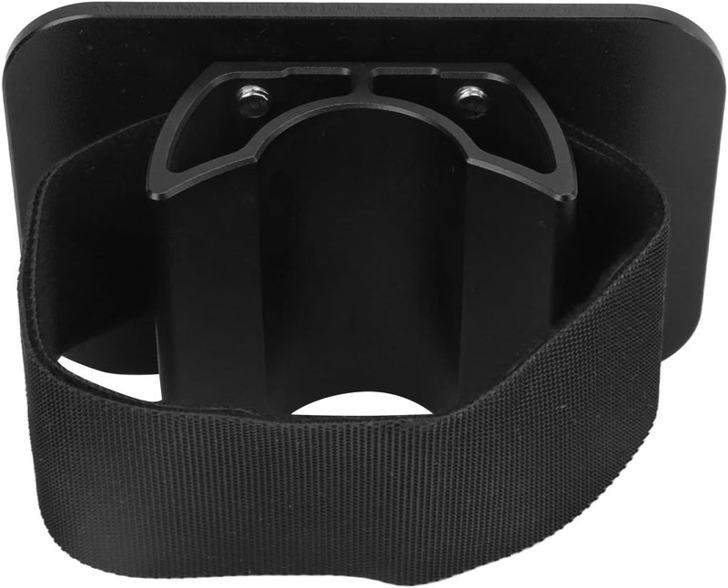 Drfeify Car Roof Bike Rear Wheel Bracket Durable Aluminum Alloy Wear for Car Coupes Hatchbacks SUVs (Black) - Image 3
