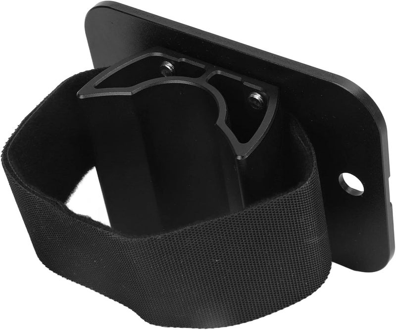 Drfeify Car Roof Bike Rear Wheel Bracket Durable Aluminum Alloy Wear for Car Coupes Hatchbacks SUVs (Black) - Image 4