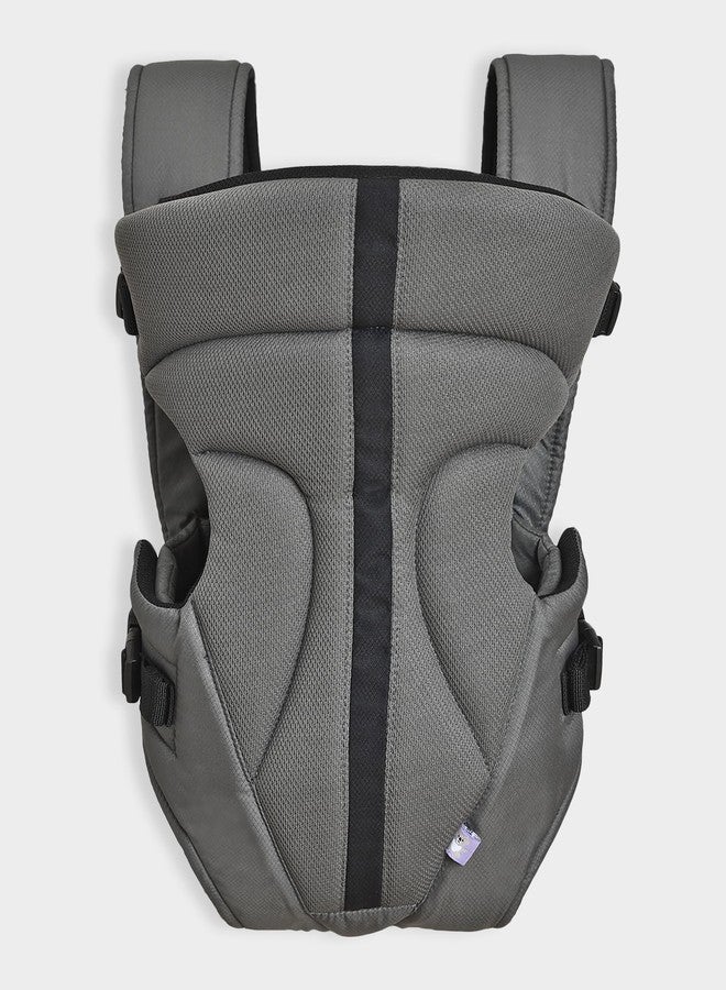 Mi Arcus 3-in-1 Multifunctional Baby Carrier with Breathable Fabric,Adjustable Padded Straps, and Foldable Head Rest - Grey - Image 5