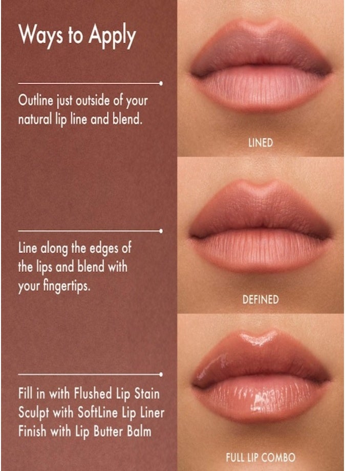Summer Fridays Softline Lip Liner 1.02g – Long-Wear Creamy Precision Lip Pencil Latte - Image 5