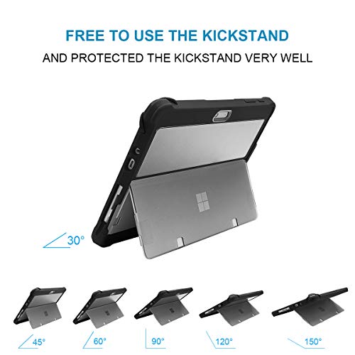 Youtec for Surface Go 3 Case Surface Go 2 Case, Surface Go Case, Shockproof Rugged Folio Surface Go 3/ Go 2/ Go Protective Case Cover Compatible with Microsoft Surface Go 2/ Go 3/ Go 10 inch Tablet - Image 3