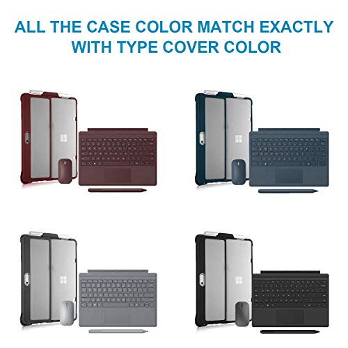 Youtec for Surface Go 3 Case Surface Go 2 Case, Surface Go Case, Shockproof Rugged Folio Surface Go 3/ Go 2/ Go Protective Case Cover Compatible with Microsoft Surface Go 2/ Go 3/ Go 10 inch Tablet - Image 5