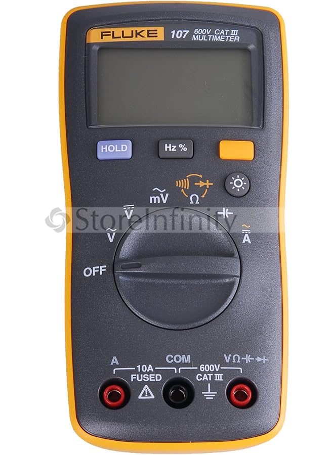 فلوك جهاز قياس متعدد رقمي بحجم راحة اليد، 107