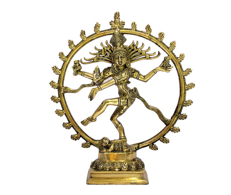 ESPLANADE Brass Natraj Murti Statue Idol Sculpture Shiva - Nataraja The of Dance Natrajan - 12" Inches - Big Size - Image 4