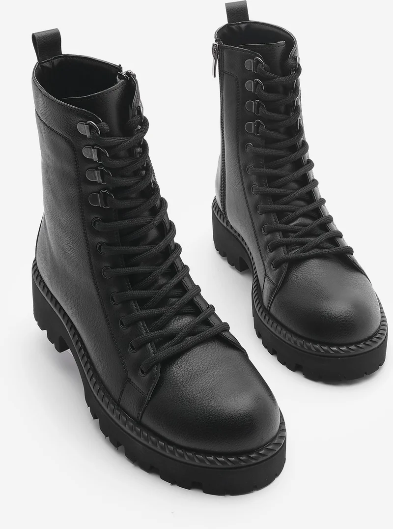 مارجين Margin Women's Thick Sole Boots Zohen