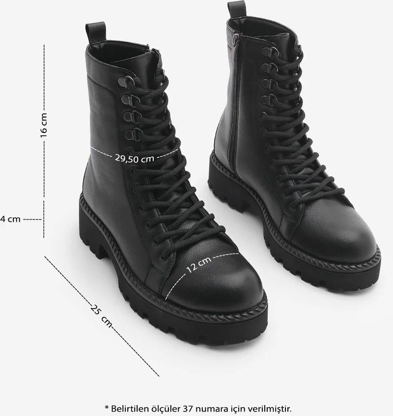 مارجين Margin Women's Thick Sole Boots Zohen