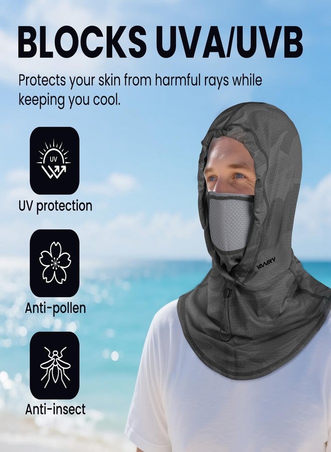 YANIKY Cooling Balaclava Face Mask with Breathable Holes Sun Protection Full Face Mask for Men Women Fishing Cycling&Outdoor Work - Image 3