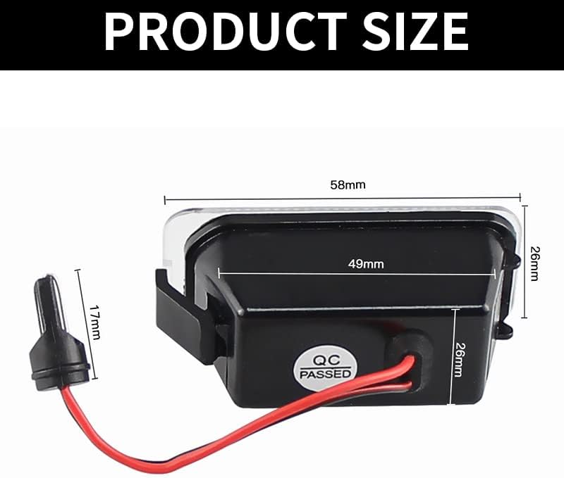 Vuzmode License Plate Light for Ford Vehicles - Image 3