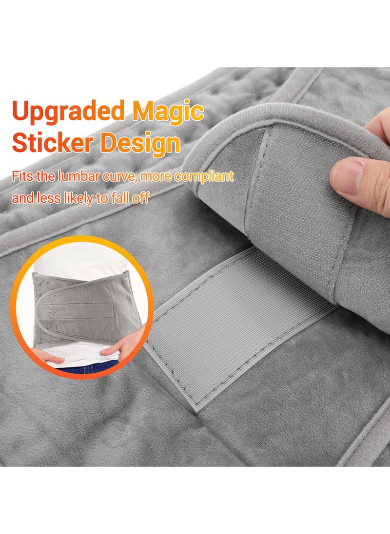 EzzySo Electric Waist Heating Belt Multifunctional Heating Pad Waist Heated Pad With LCD Controller Electric Heating Pad For Period Back Pain And Cramps Relief  - Image 4