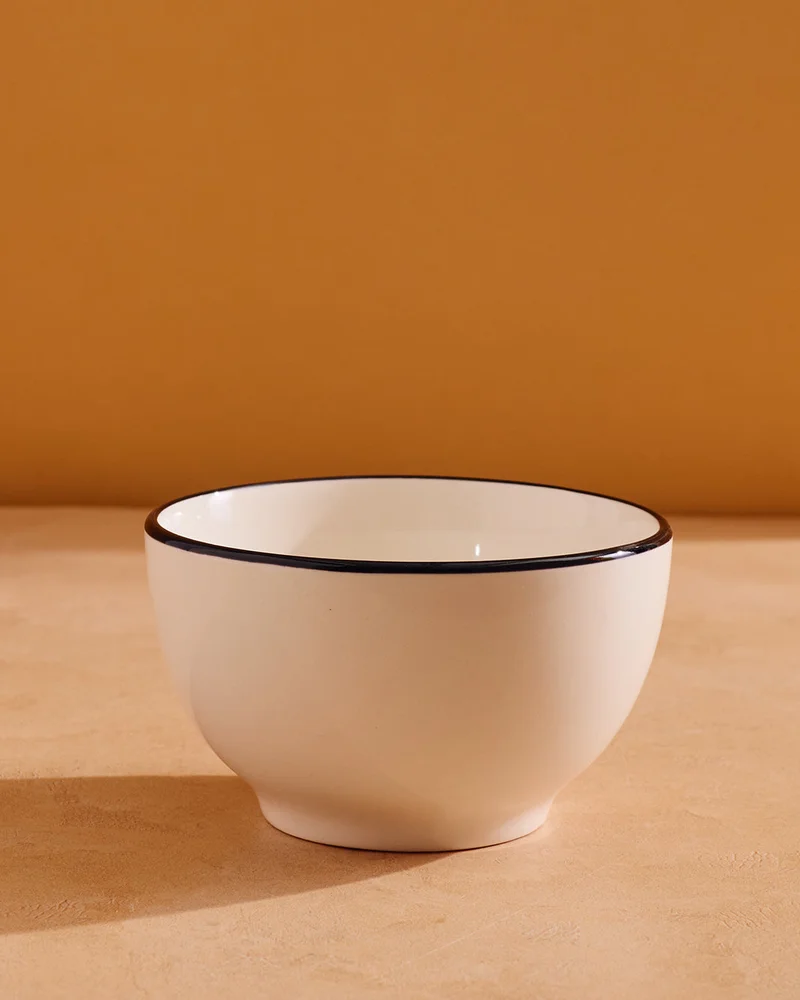 Redtag Cream Stoneware Bowl