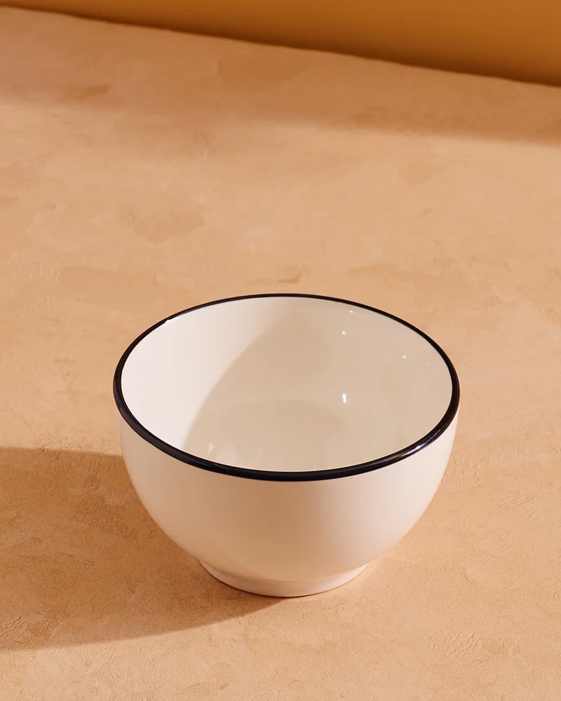 Redtag Cream Stoneware Bowl