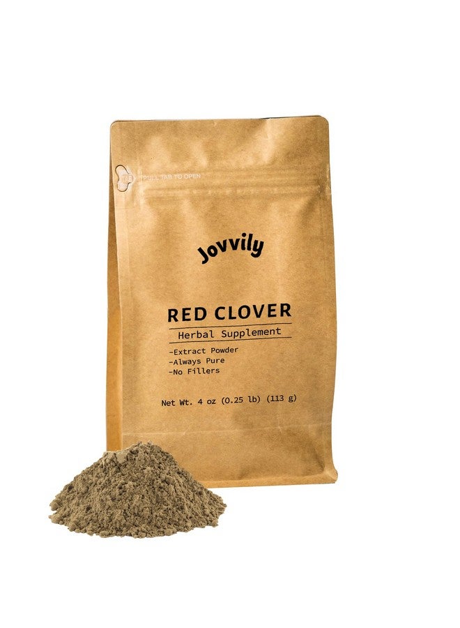 Jovvily Red Clover Herb Powder 4 Oz Always Pure No Fillers Or Additives Herbal Supplement Powder - Image 2