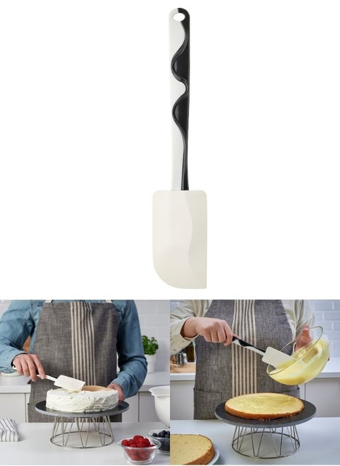 Rubber Spatula Multipurpose Black and White