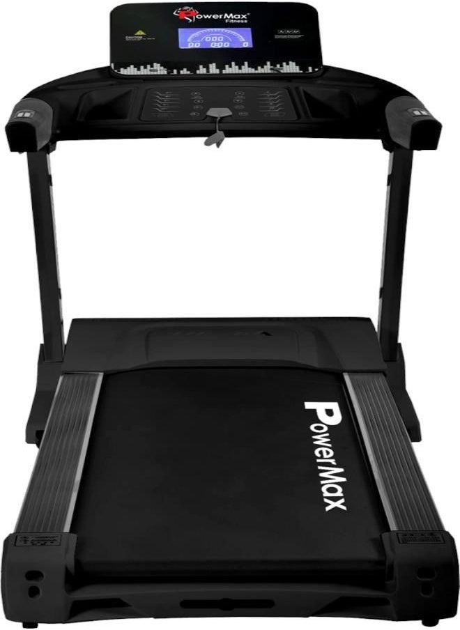 PowerMax Fitness - PowerMax Fitness TAC-360 (6HP Peak ) Premiun AC Motorized Treadmill for Home Use,12 Pre-Set Max Pro Workout Session【Max User Wt.140kg |15 Level Auto Incline | Top Speed:18 Km/hr | Spring Resistance】 - Image 1