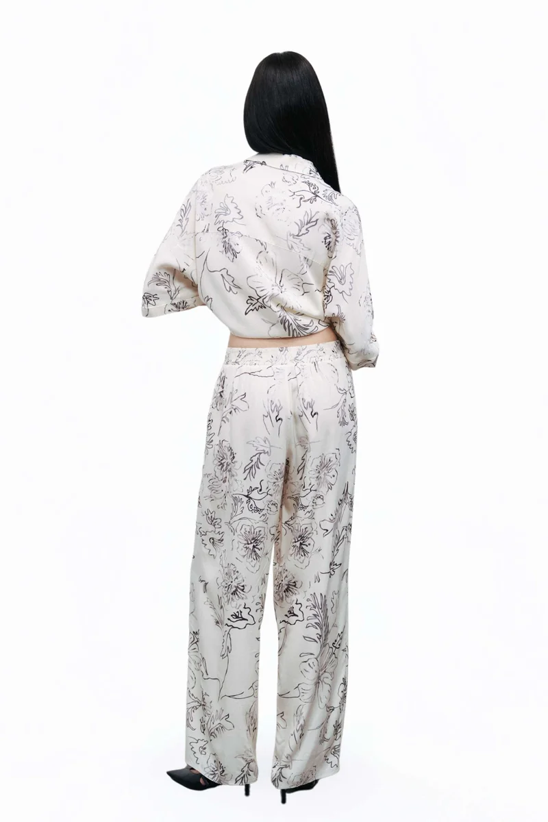 Nocturne Flowy Patterned Shirt