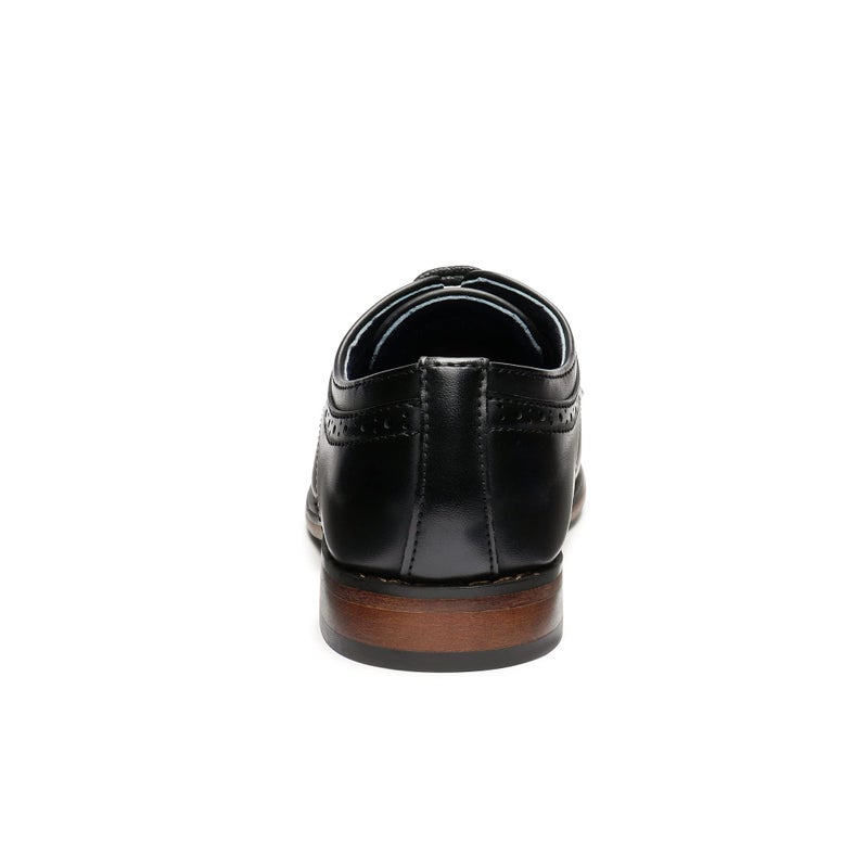 Bruno Marc Little Kid Prince_K_1 Black Boy's Classic Oxfords Dress Shoes Size 11 M US Little Kid - Image 3