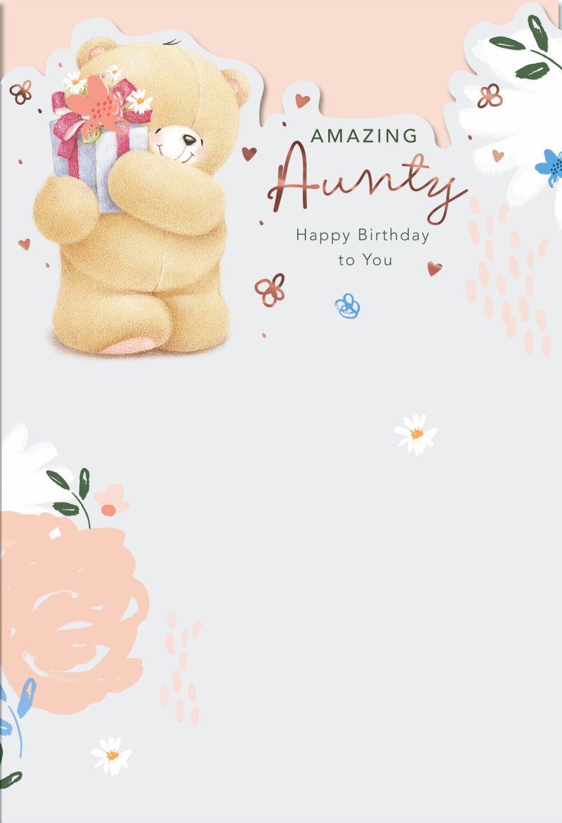 Hallmark Happy Birthday Amazing Aunty Greeting Card - Image 1