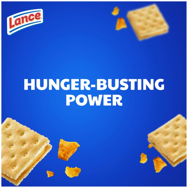 Lance Sandwich Crackers, Captain's Grilled Cheese Wafers, 8 Ct Box - Image 2