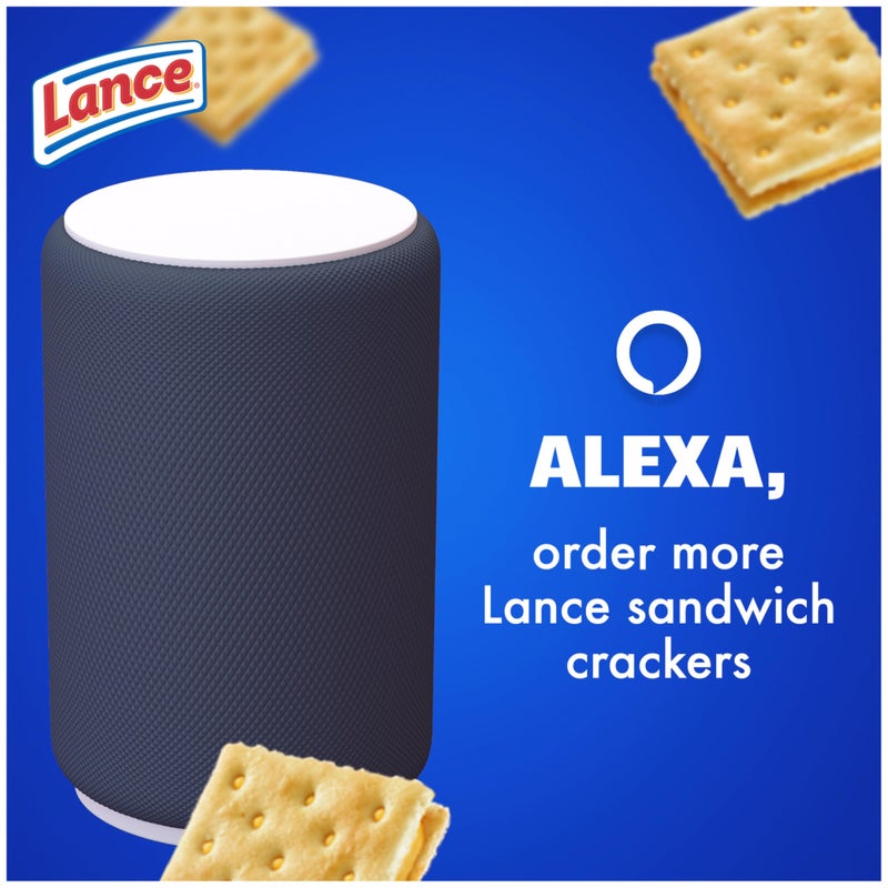 Lance Sandwich Crackers, Captain's Grilled Cheese Wafers, 8 Ct Box - Image 5