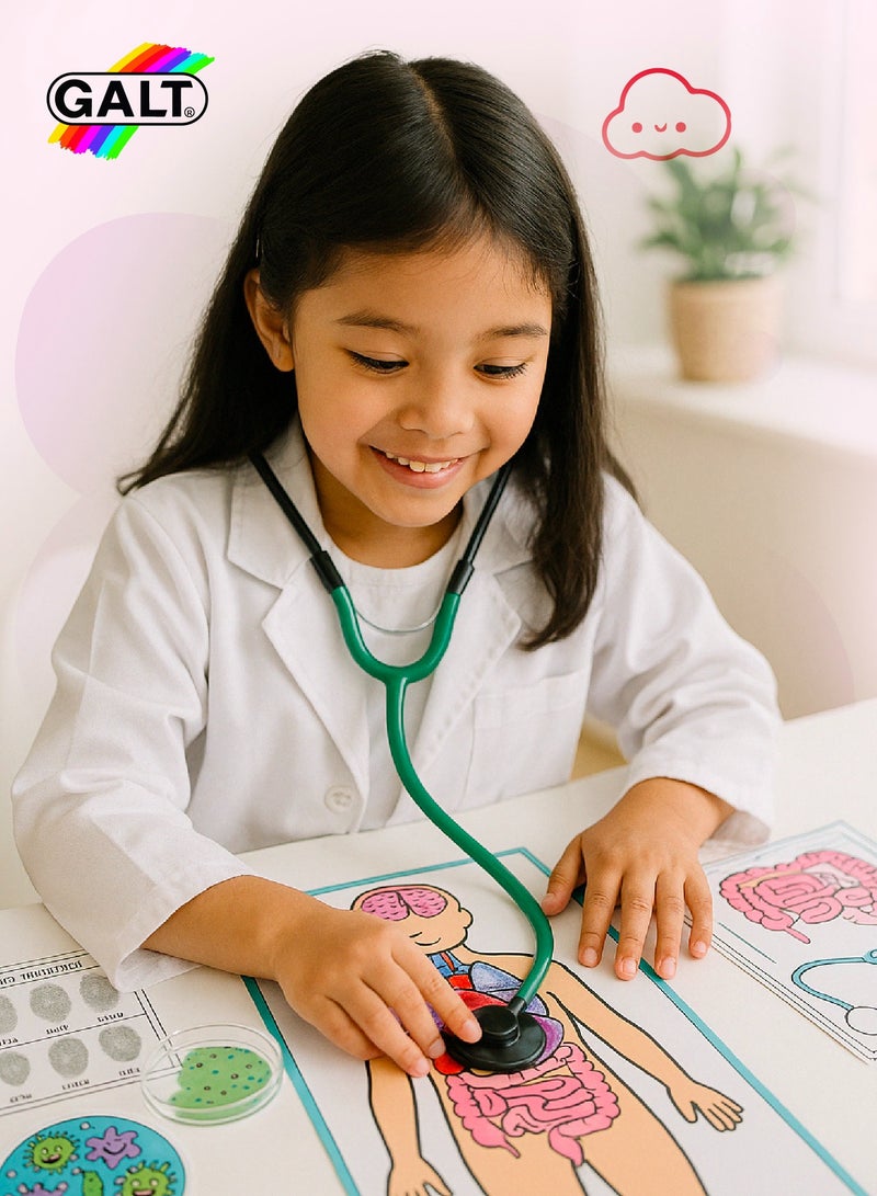 Galt Toys Body Lab Biology Science Kit for Children 6+ | 14 Fun Experiments | Explore and Discover STEM | Includes 32-Page Lab Book | Dimensions 31x7x22 cm - Image 2