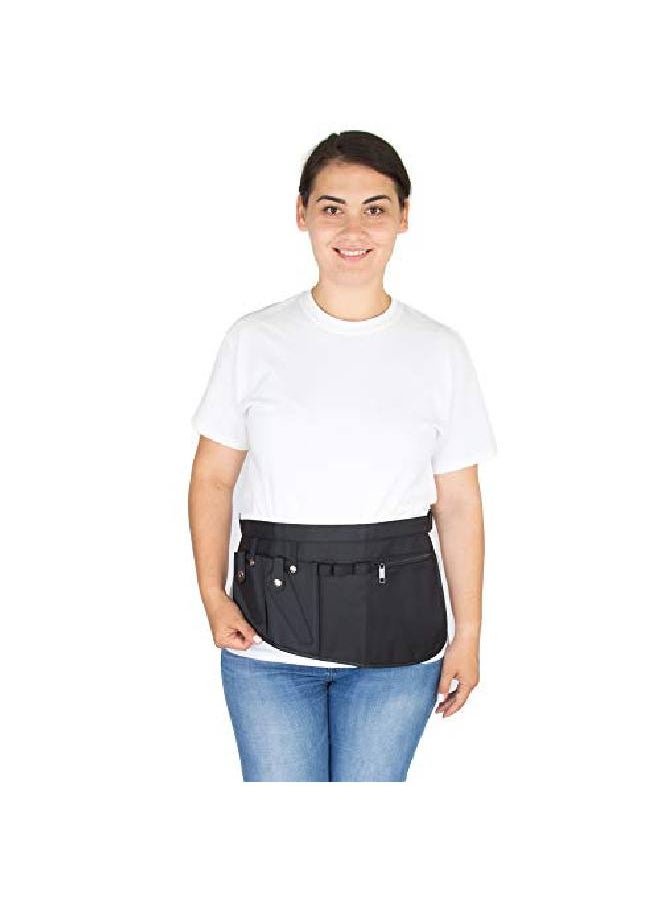 Salon Supply Co - Stylist Tool Belt Polyester Tool Pouch Belt For Salon Stylists Holds 2 Shears Shears Holder Scissor Holster For Hairdressers Shear Holster Scissors Holder - Image 1