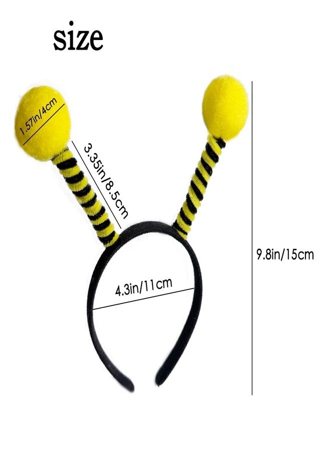 OperSeven 15Pcs Bee Tentacle Headbands Bee Hair Bands Hair Hoop for Family Halloween Christmas Party Supplies - Image 2