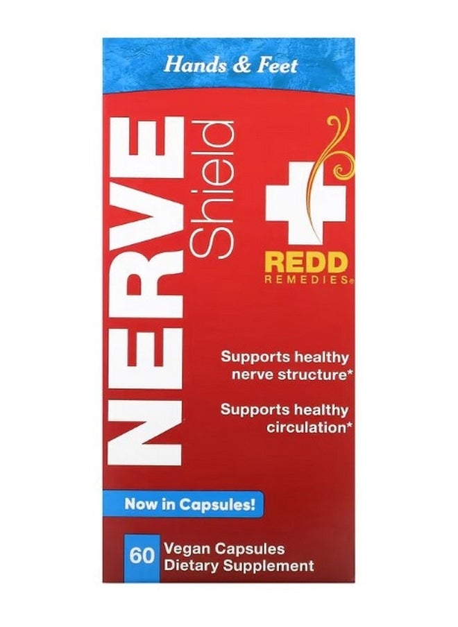 REDD REMEDIES Nerve Shield Hands and Feet 60 Vegan Capsules  - Image 1