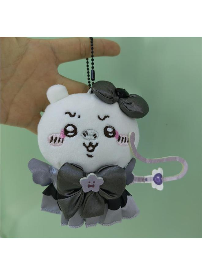 Girl Wow Plush Ji Mono Series Ica Flying Squirrel Sea Lion Super Fairy Lion Sa Magic Chestnut Pendant Chiikawa-Specifications:Standard-Color:Jiyi Black Magic Pendant - Image 1
