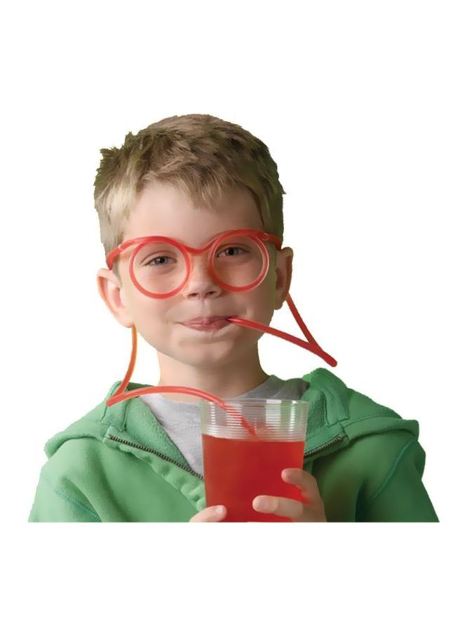 نيبمينينت قشة شرب للحفلات على شكل نظارة طراز R0358 - Image 3