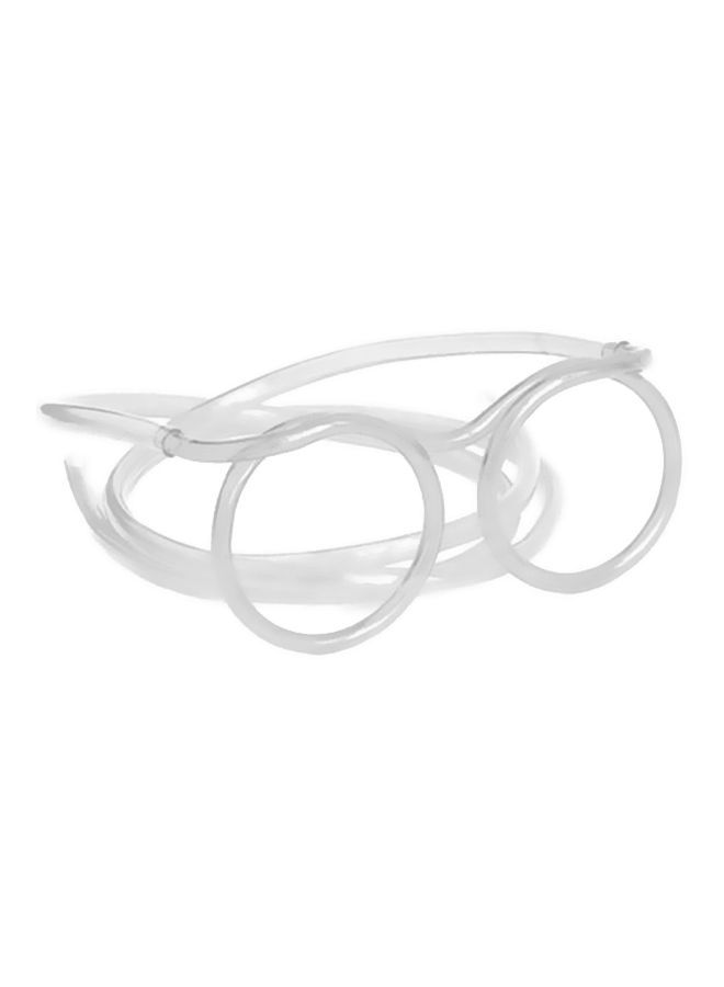 نيبمينينت قشة شرب للحفلات على شكل نظارة طراز R0358 - Image 2